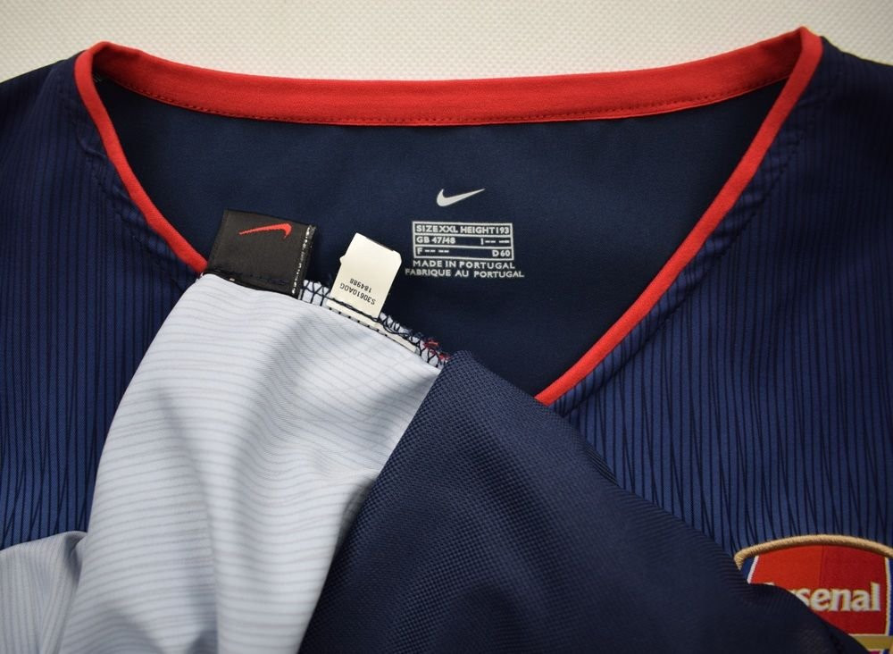 2002-04 ARSENAL LONDON SHIRT XXL