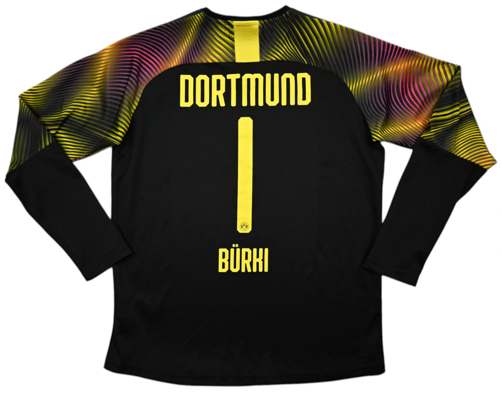 2019-20 BORUSSIA DROTMUNG *BURKI* GOALKEEPER LONGSLEEVE SHIRT XL. BOYS