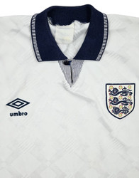 1990-92 ENGLAND SHIRT L