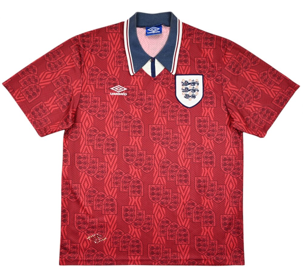 1994-95 ENGLAND SHIRT XL