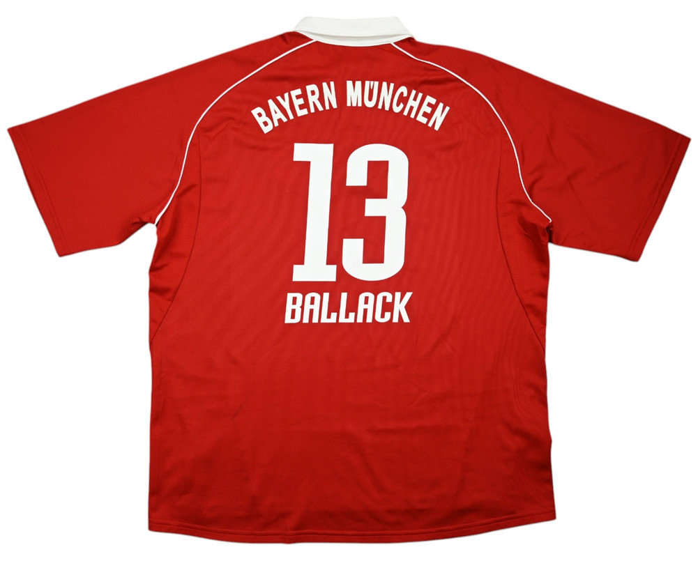 2005-06 BAYERN MUNCHEN *BALLACK* SHIRT XXL