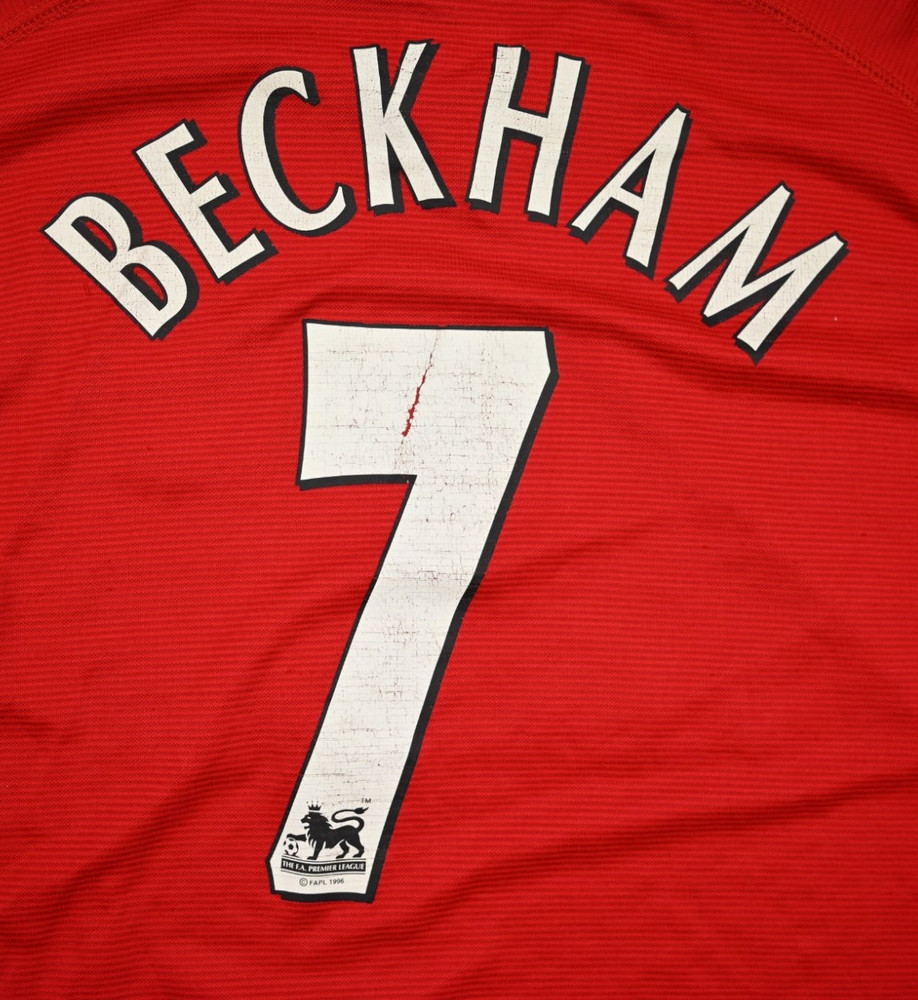 2000-02 MANCHESTER UNITED *BECKHAM* SHIRT XL