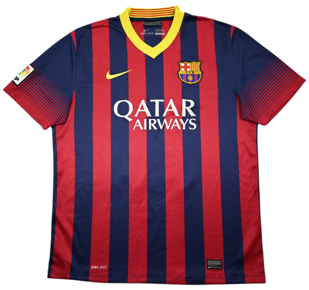 2013-14 BARCELONA *MESSI* SHIRT L