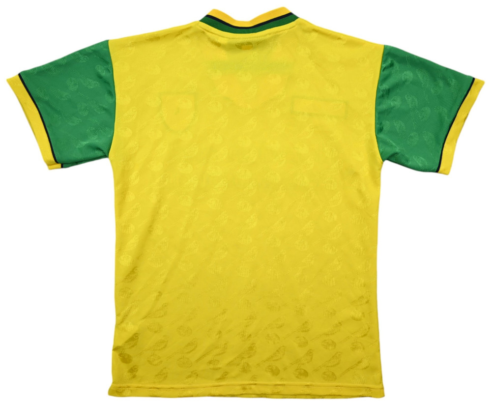 1996-97 NORWICH CITY SHIRT L. BOYS