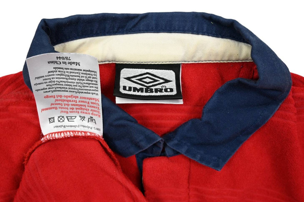 1999-01 ENGLAND SHIRT L