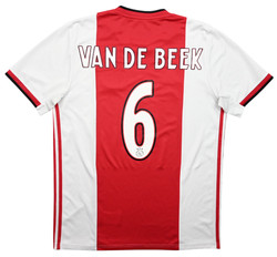 2019-20 AJAX AMSTERDAM *VAN DE BEEK* KOSZULKA L