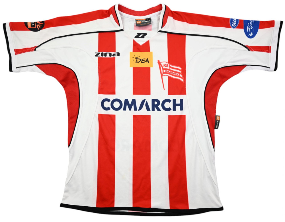 2005-06 CRACOVIA MATCH ISSUE SHIRT S