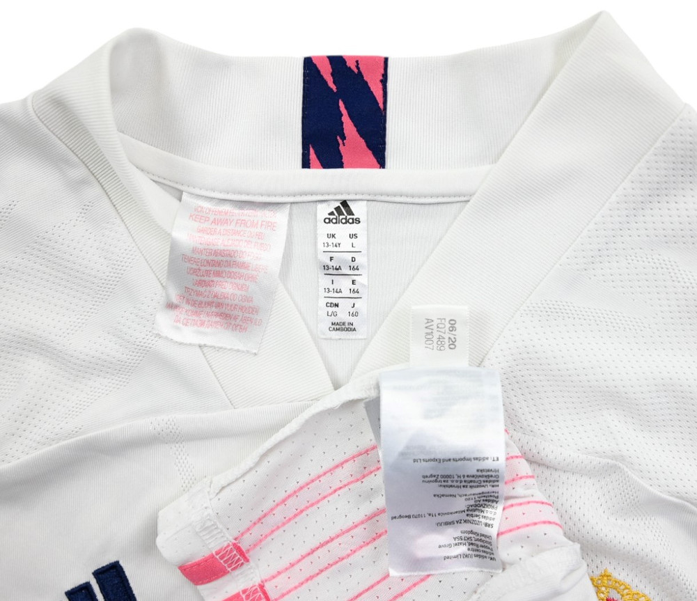 2020-21 REAL MADRID SHIRT L. BOYS