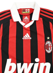 2009-10 AC MILAN *CHRIS* SHIRT S