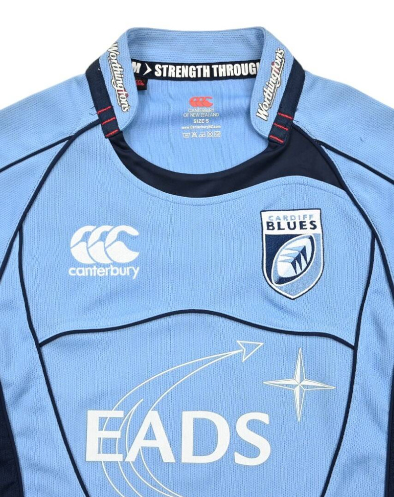 CARDIFF BLUES RUGBY SHIRT S