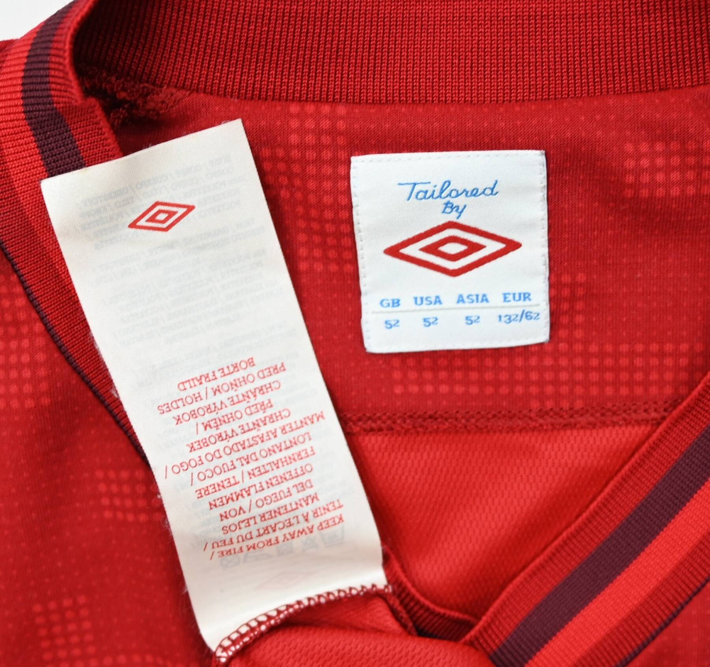 2012-13 ENGLAND LOGNSLEEVE KOSZULKA 3XL