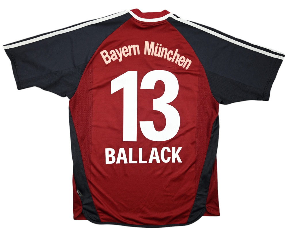 2001-02 BAYERN MUNCHEN *BALLACK* SHIRT M