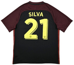 2016-17 MANCHESTER CITY *SILVA* KOSZULKA L