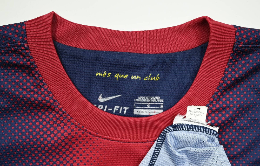 2012-13 FC BARCELONA *MESSI* SHIRT XL