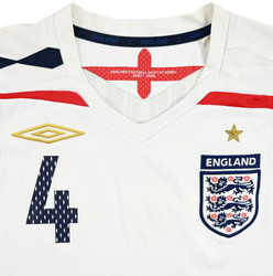 2007-09 ENGLAND *GERRARD* SHIRT M