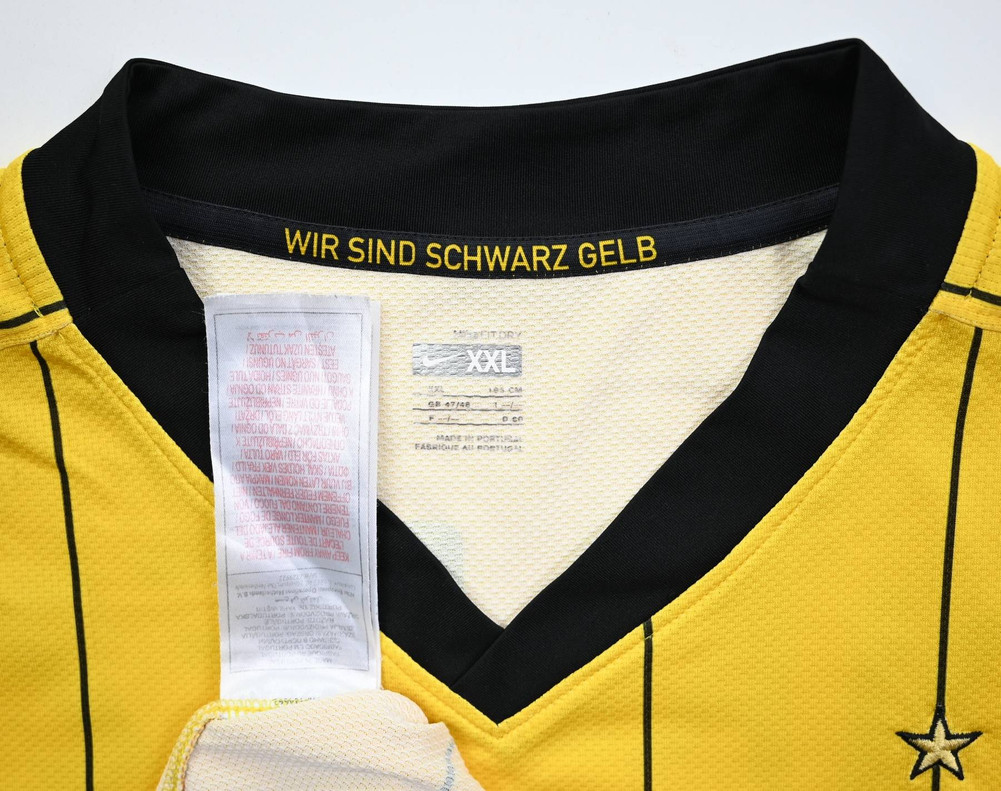 2008-09 BORUSSIA DORTMUND *VALDEZ* SHIRT XXL