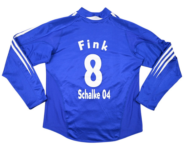 2004-06 SCHALKE *FINK* LONGSLEEVE SHIRT M. BOYS 