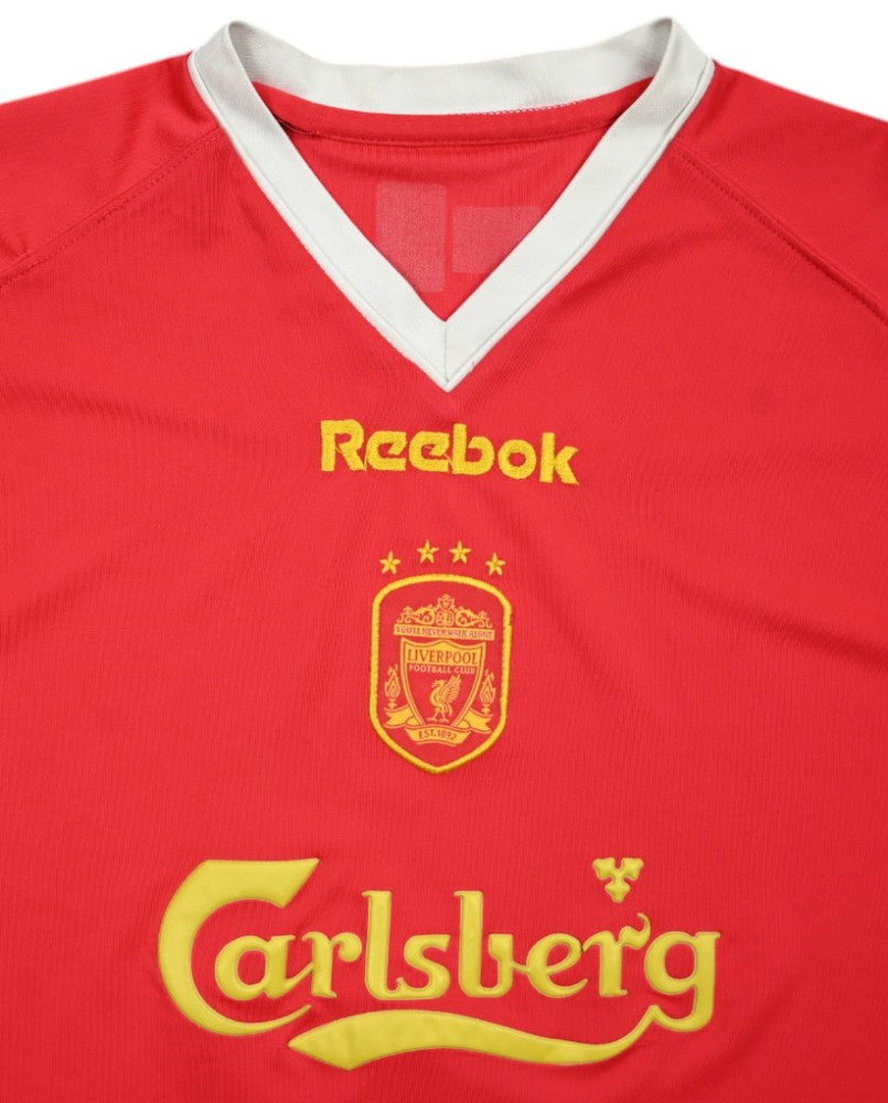 2001-03 LIVERPOOL *GERRARD* SHIRT L