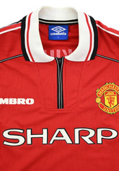 1998-00 MANCHESTER UNITED *BECKHAM* SHIRT XL. BOYS/S