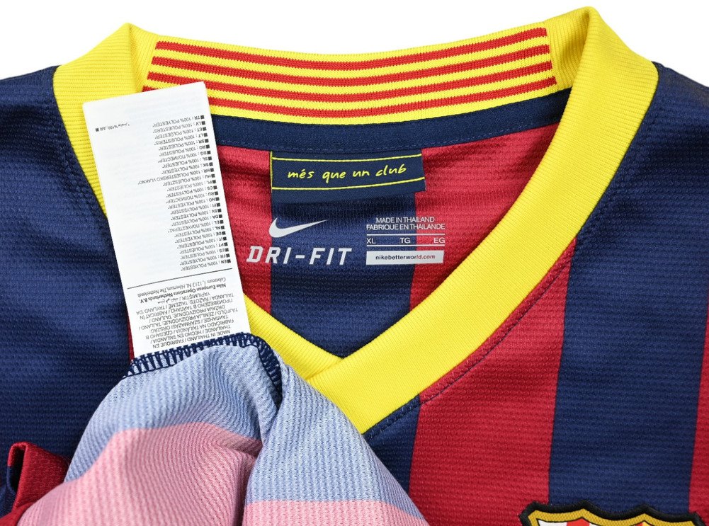 2013-14 FC BARCELONA *A. INIESTA* KOSZULKA XL