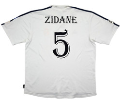2001-02 REAL MADRID *ZIDANE* SHIRT XL