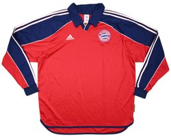 1999-01 BAYERN MUNCHEN ADIDAS PLAYER ISSUE HOME SHIRT L/S *MINT* XL