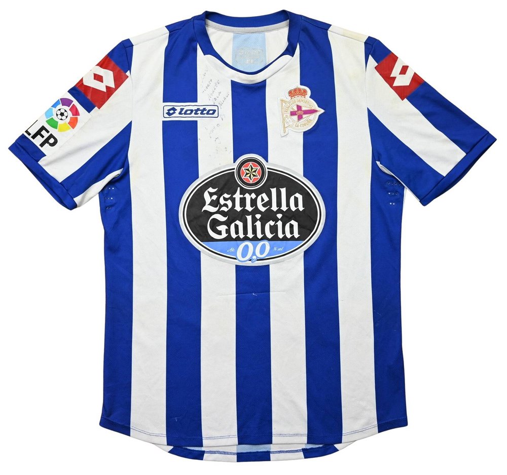 2014-15 DEPORTIVO LA CORUNA *H.POSTIGA* SHIRT M