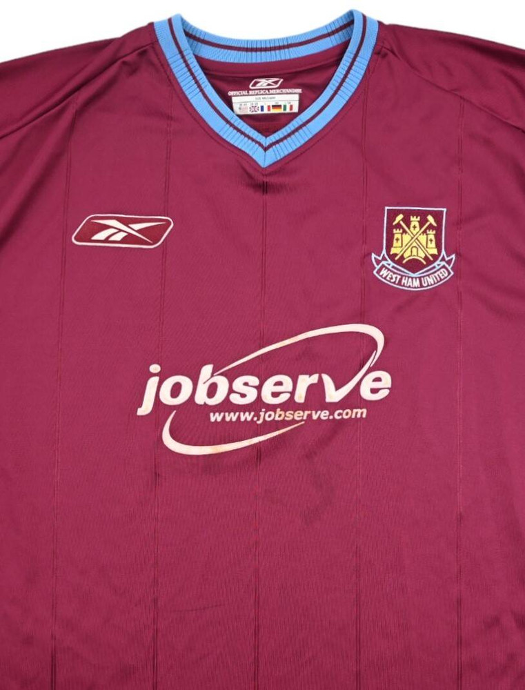2003-05 WEST HAM UNITED KOSZULKA L
