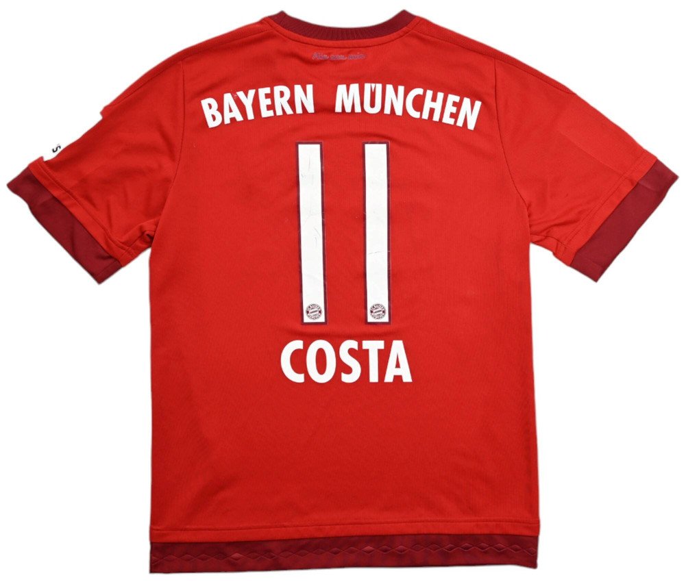 2015-16 BAYERN MUNCHEN *COSTA* SHIRT XL. BOYS