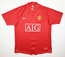2007-09 MANCHESTER UNITED SHIRT M