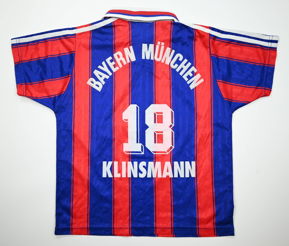 1995-97 BAYERN MUNCHEN *KLINSMANN* KOSZULKA XS