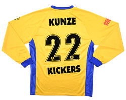 2002-03 STUTTGARTER KICKERS *KUNZE* LONGSLEEVE KOSZULKA XL