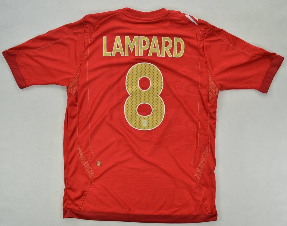 2006-08 ENGLAND *LAMPARD* SHIRT M