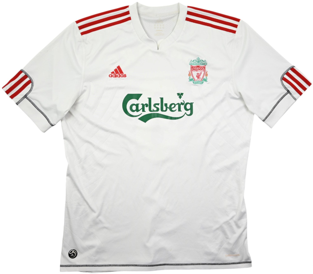 2009-10 LIVERPOOL *GERRARD* SHIRT XL