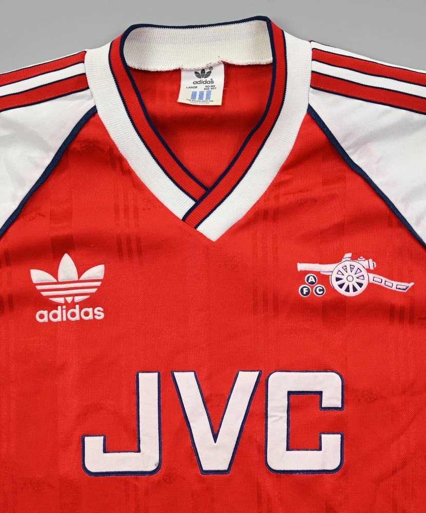 1988-90 ARSENAL LONDON SHIRT L