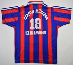 1995-97 BAYERN MUNCHEN *KLINSMANN* KOSZULKA S