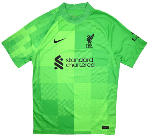 2021-22 LIVERPOOL GOALKEEPER SHIRT L