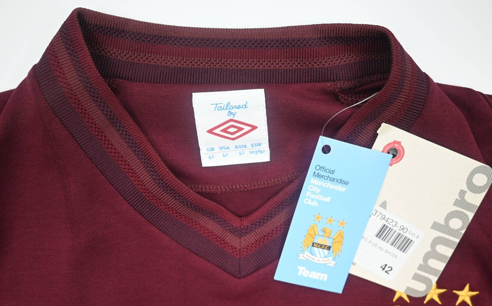 2012-13 MANCHESTER CITY LONGSLEEVE L