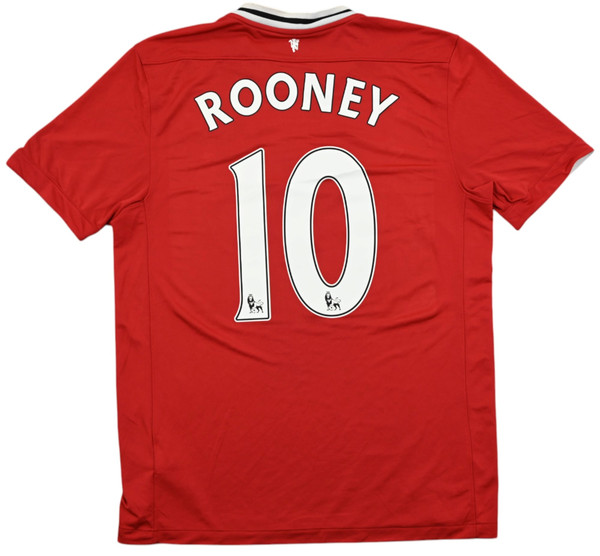 2011-12 MANCHESTER UNITED *ROONEY* SHIRT L