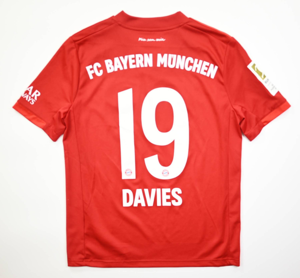 2019-20 BAYERN MUNCHEN *DAVIES* KOSZULKA L. BOYS