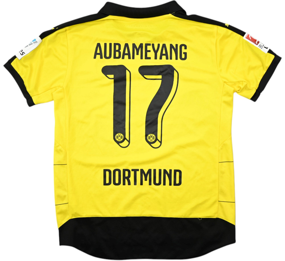 2015-16 BORUSSIA DORTMUND *AUBAMEYANG* SHIRT M