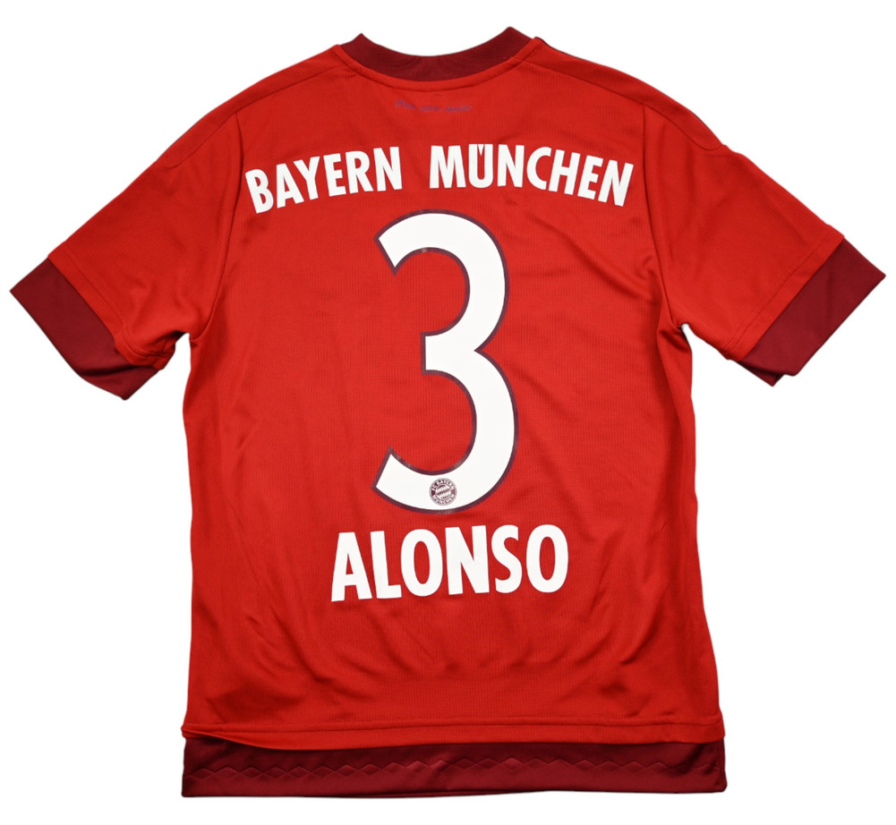 2015-16 BAYERN MUNCHEN *ALONSO* KOSZULKA L. BOYS