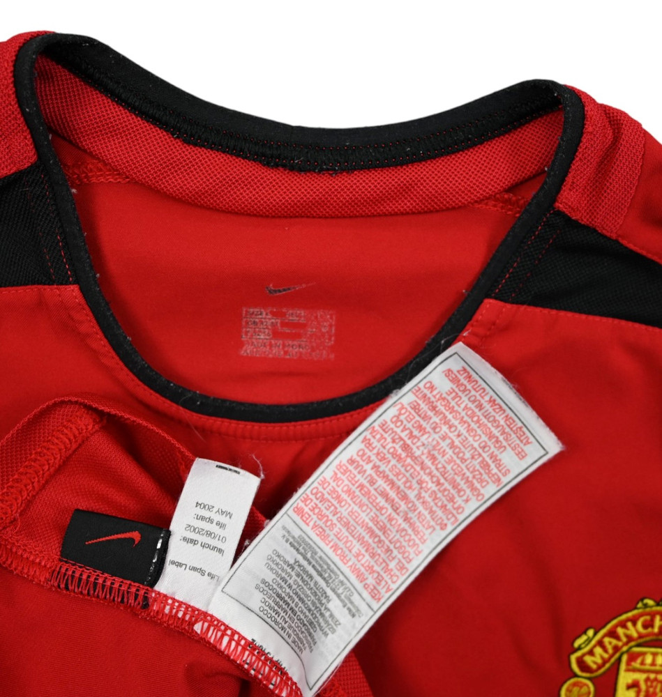 2002-04 MANCHESTER UNITED *RONALDO* SHIRT L