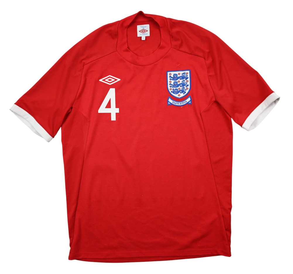 2010-11 ENGLAND *GERRARD* SHIRT M