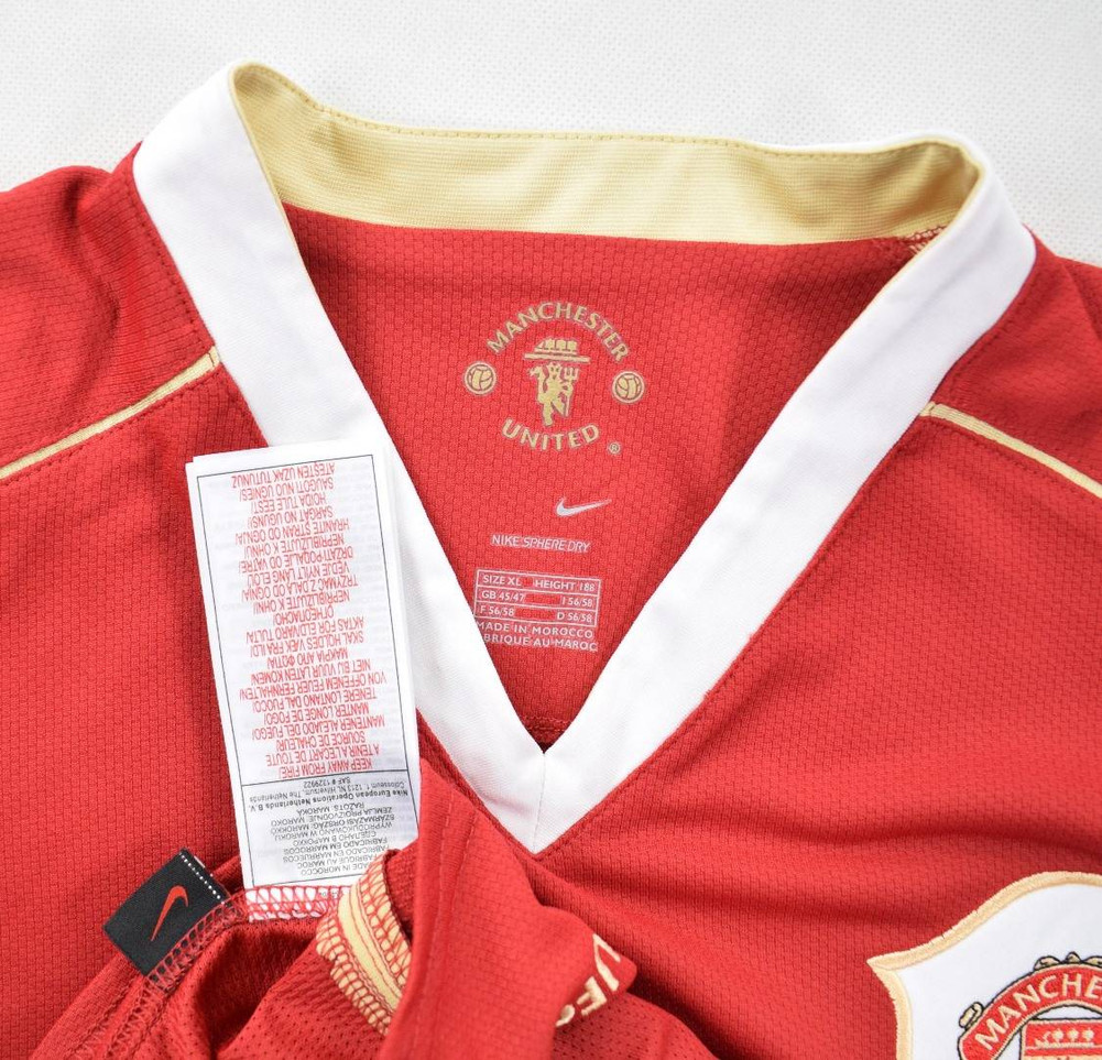 2006-07 MANCHESTER UNITED *RONALDO* SHIRT XL