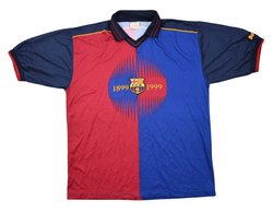 1999-00 FC BARCELONA *RIVALDO* SHIRT XXL