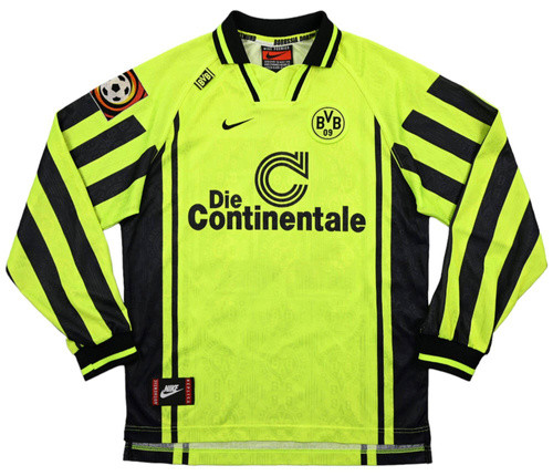 1996-97 BORUSSIA DORTMUND *MOLLER* LONGSLEEVE XL. BOYS