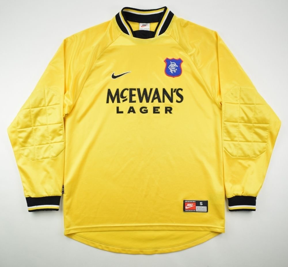 1997-99 GLASGOW RANGERS GK SHIRT S