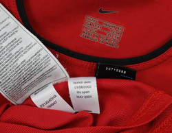 2002-04 MANCHESTER UNITED KOSZULKA L