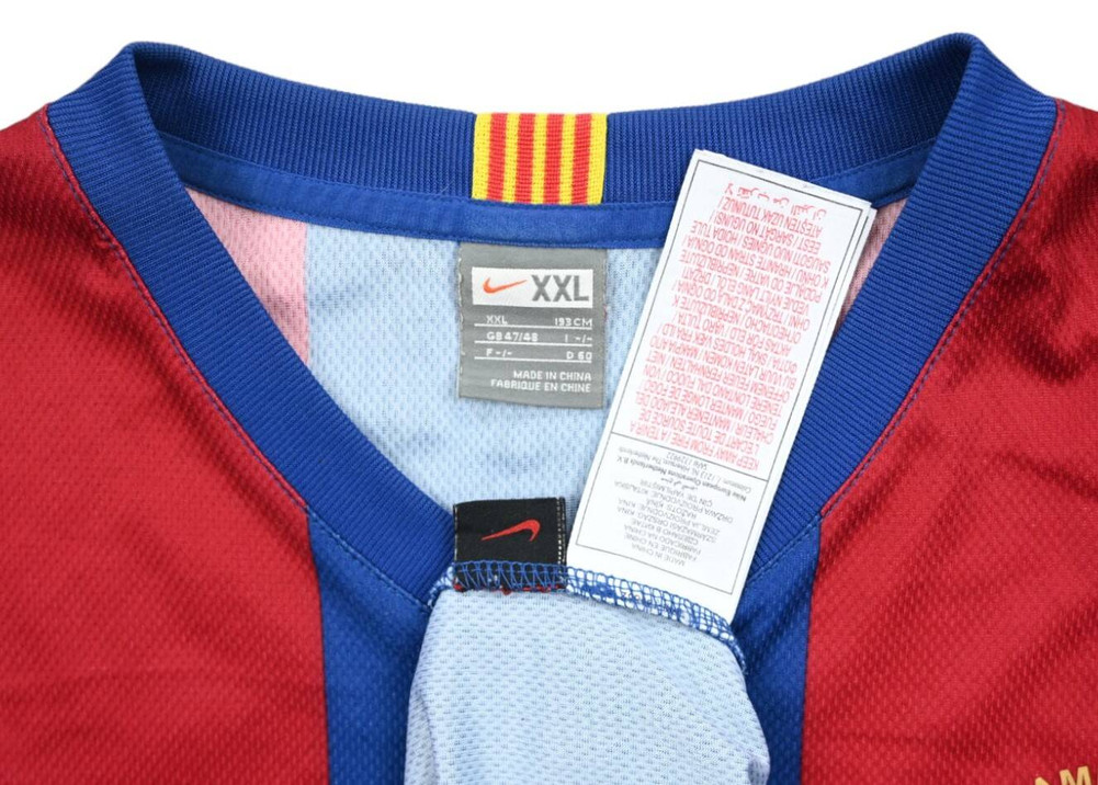 2007-08 FC BARCELONA BASIC SHIRT 2XL